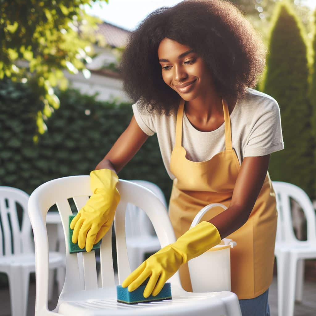 Cleaning Plastic Chairs