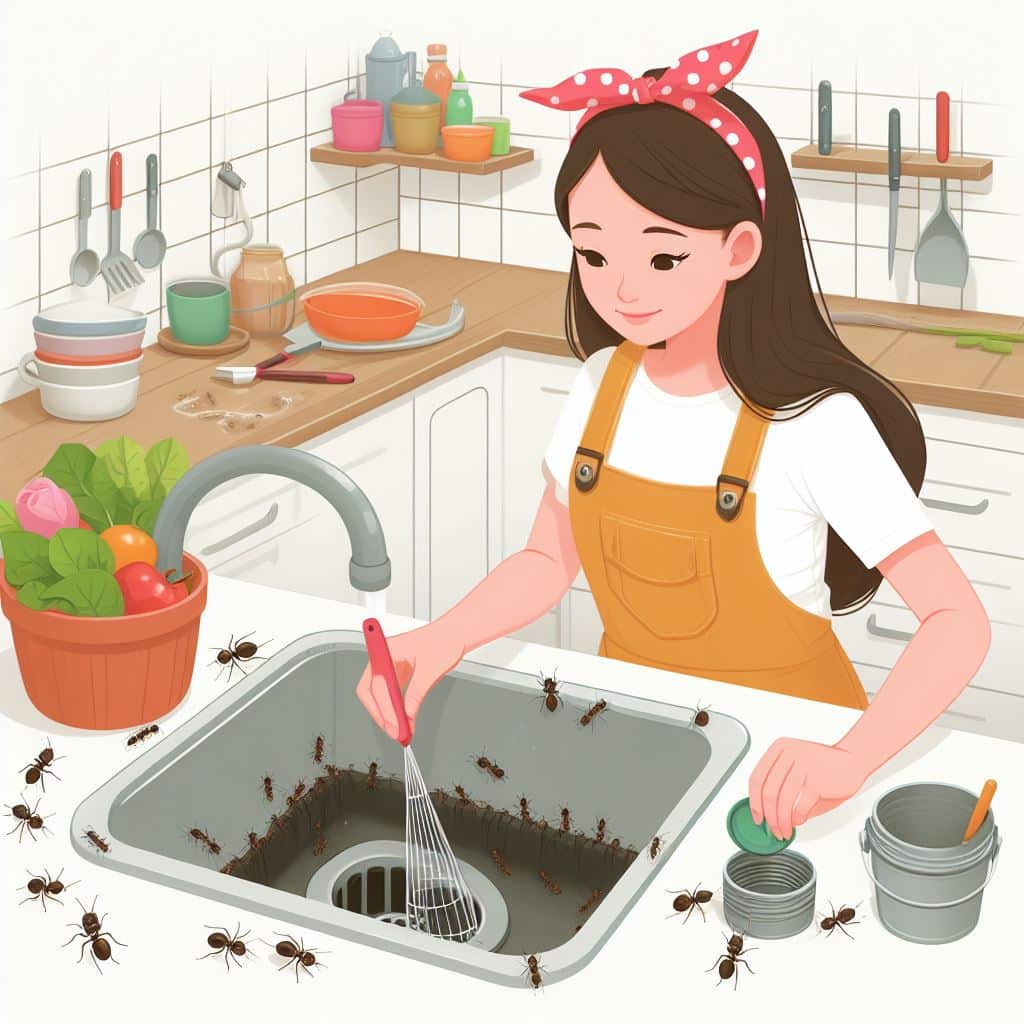 How to Get Rid of Ants in Kitchen Sink Drain