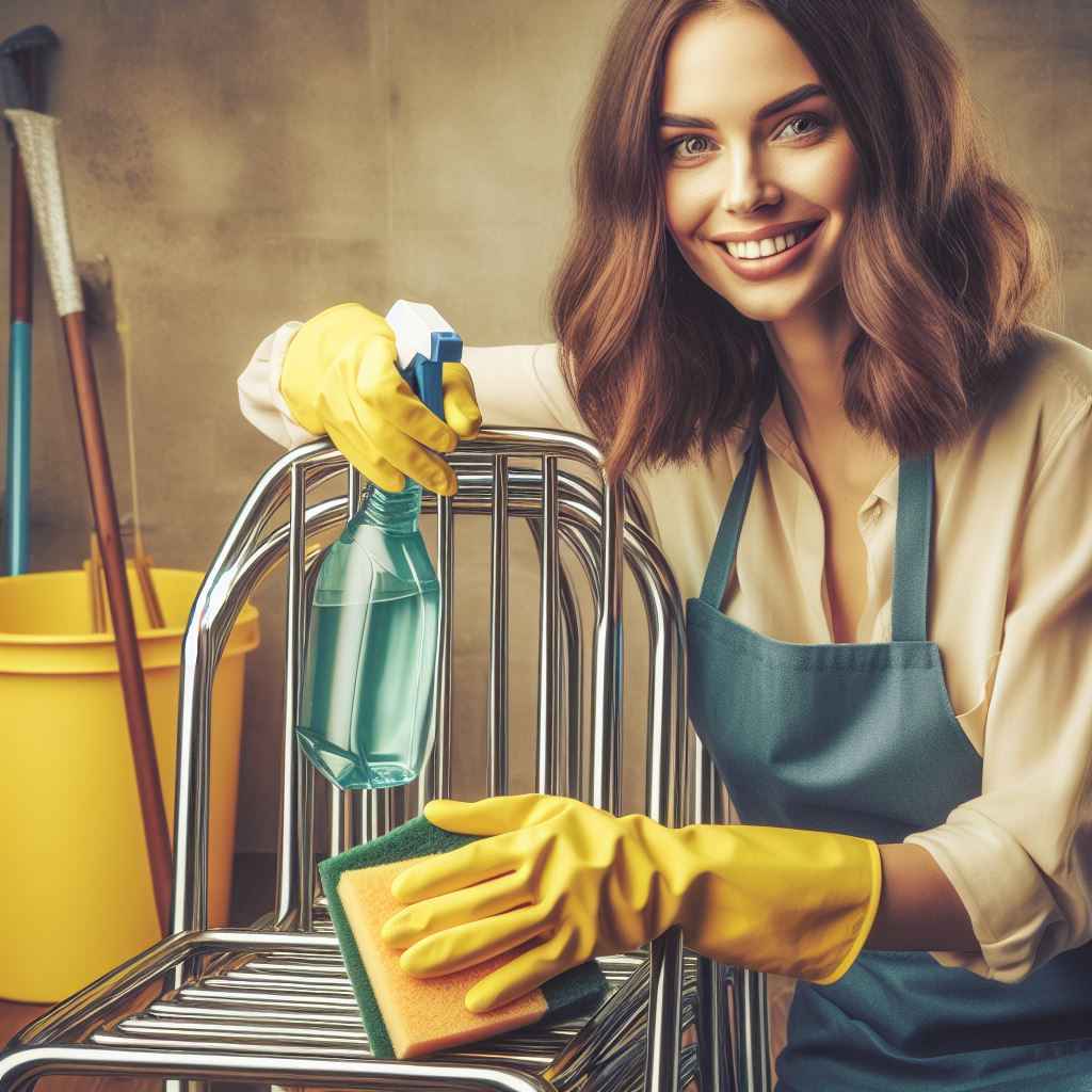 Cleaning Metal Chairs