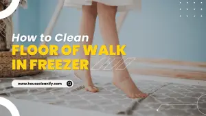 How to Clean Floor of Walk in Freezer