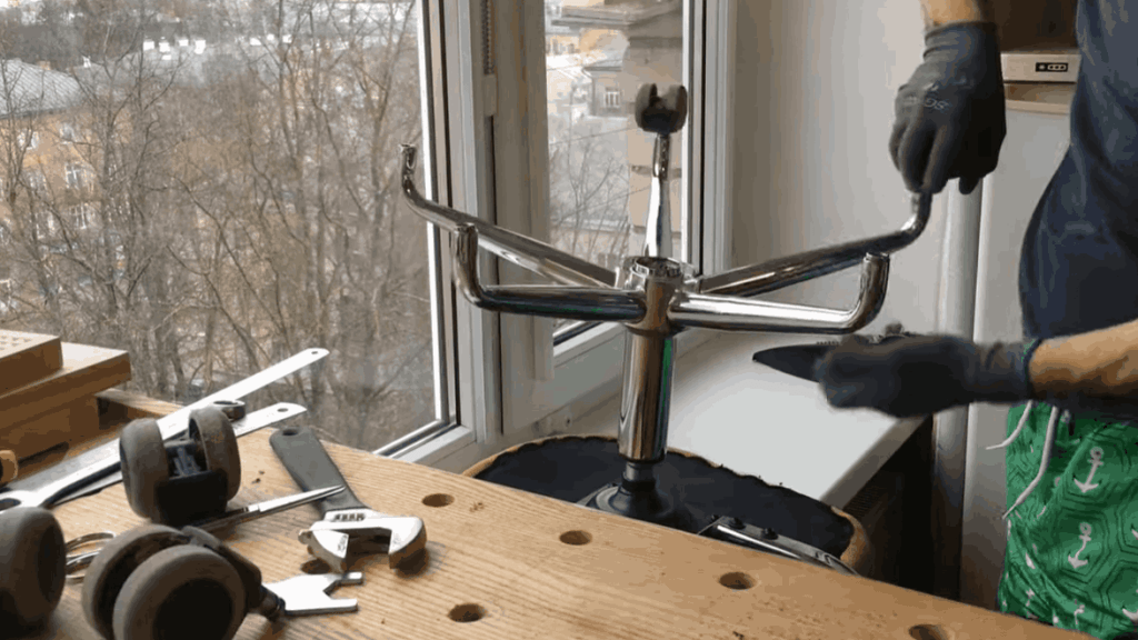 Preparation For Cleaning Chair Wheels