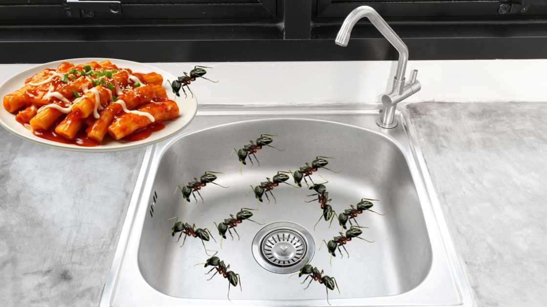 Why Ants Are Attracted To Kitchen Sinks