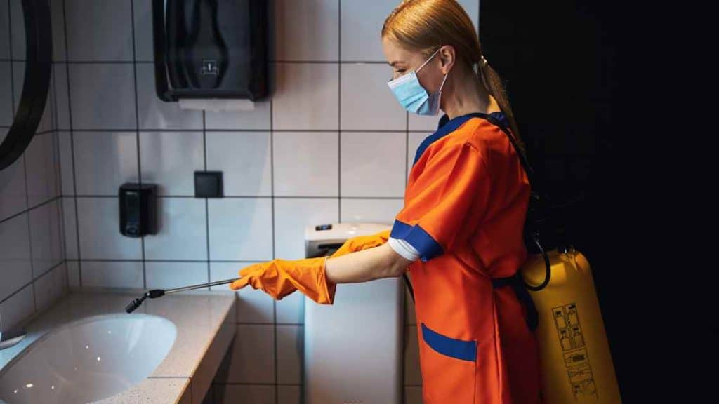 Maintaining A Disinfected Sink