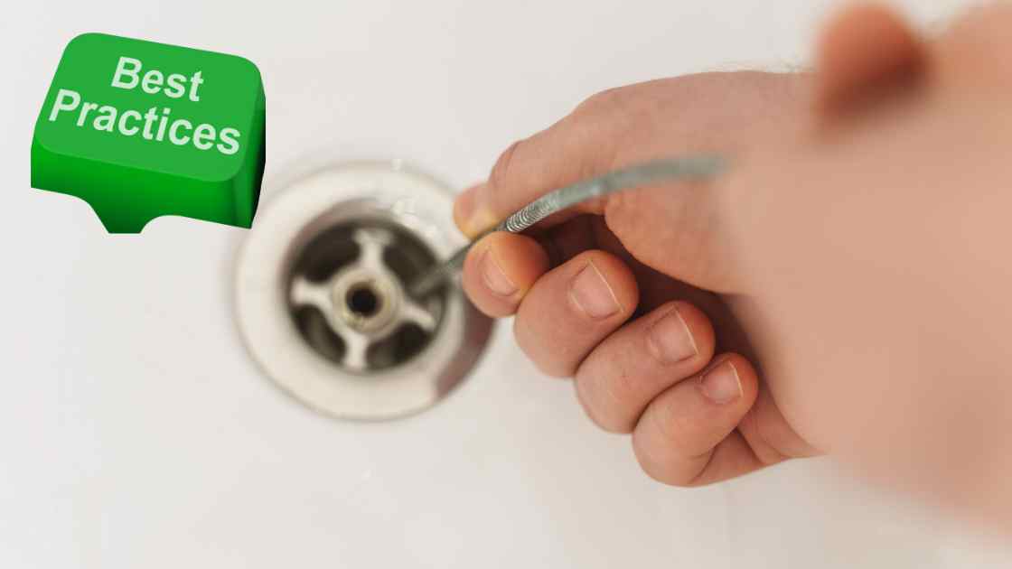 Best Practices For Using Drain Cleaners