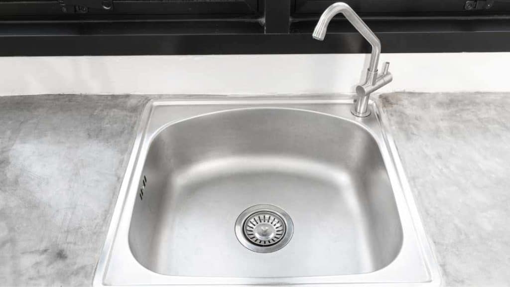 Clean a Stained Sink