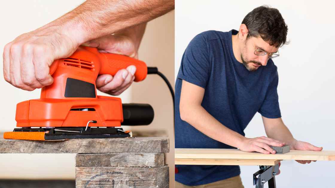 Comparing Manual Sanding Vs. Power Sanding