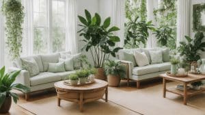 Eco-Friendly Living Room Cleaning
