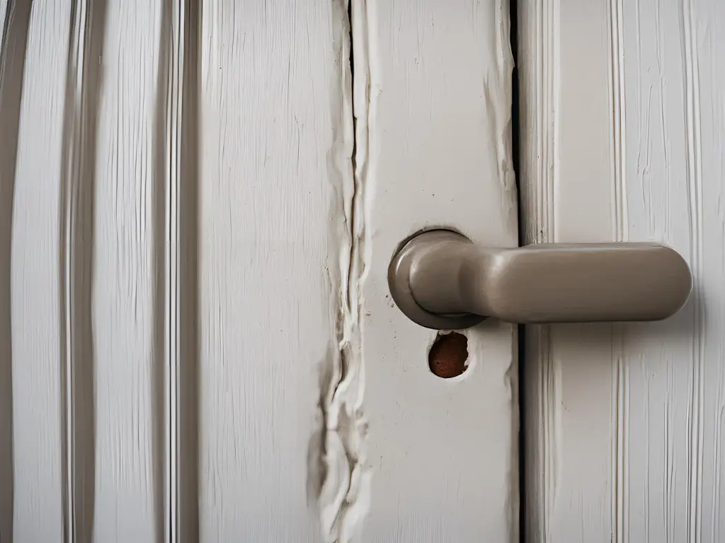 Dog Scratches On Door Fix