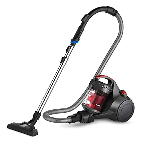 Eureka Whirlwind NEN110D Bagless Canister Vacuum Cleaner Lightweight and Powerful